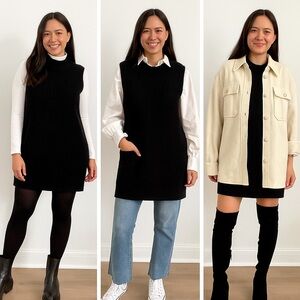 H&M Sleeveless Knit sweater vest dress (S)